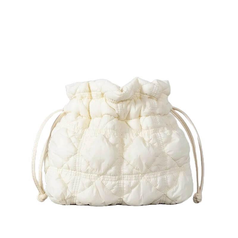 Bolsa Tiracolo Acolchoada Louise Branco