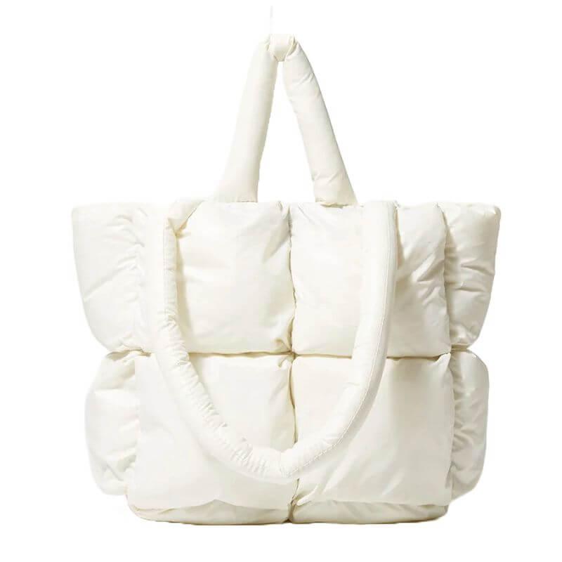 Bolsa Tote Acolchoada Elena Branco