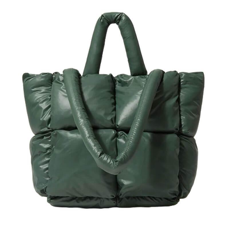 Bolsa Tote Acolchoada Elena Verde