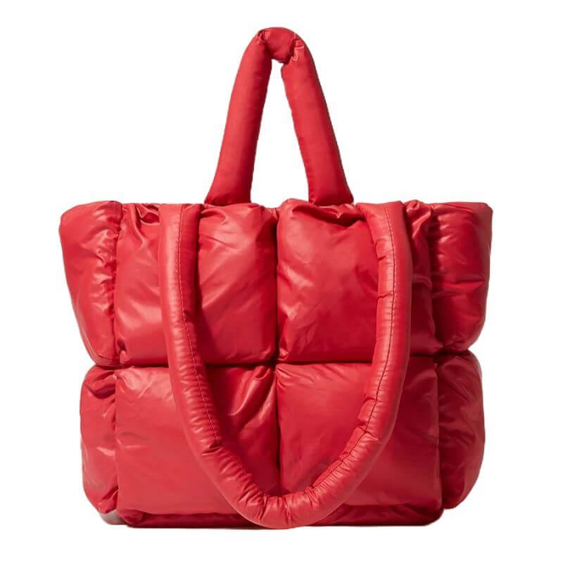 Bolsa Tote Acolchoada Elena Vermelho