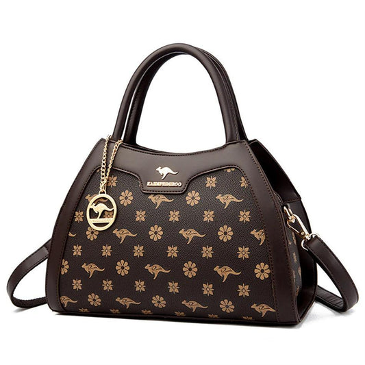 Bolsa Tote de Couro Amelia Cafe