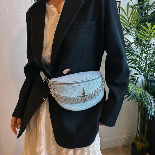 Bolsa Transversal Estelar Azul Claro