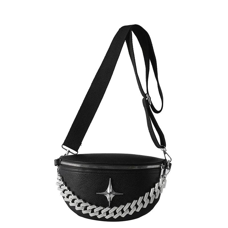 Bolsa Transversal Estelar Preto