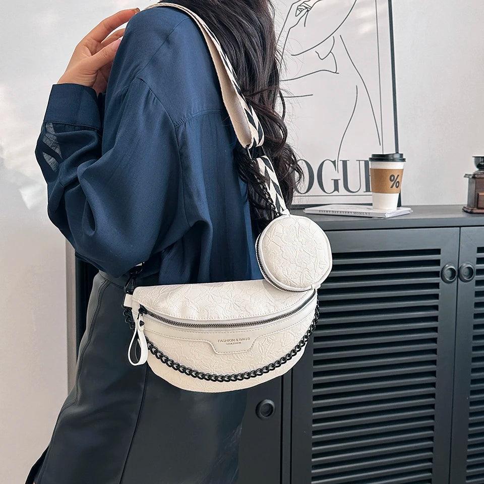 Bolsa Transversal Nouk Branco