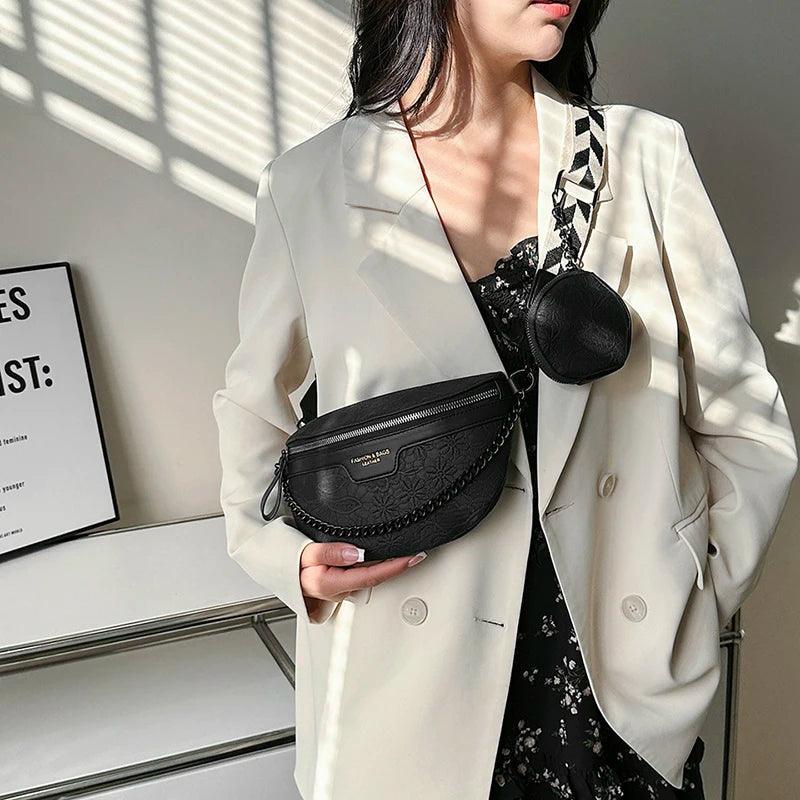 Bolsa Transversal Nouk Preto