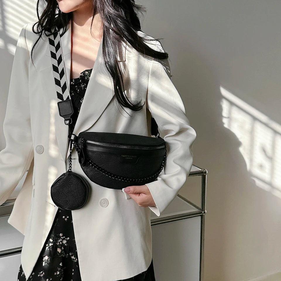Bolsa Transversal Nouk Preto
