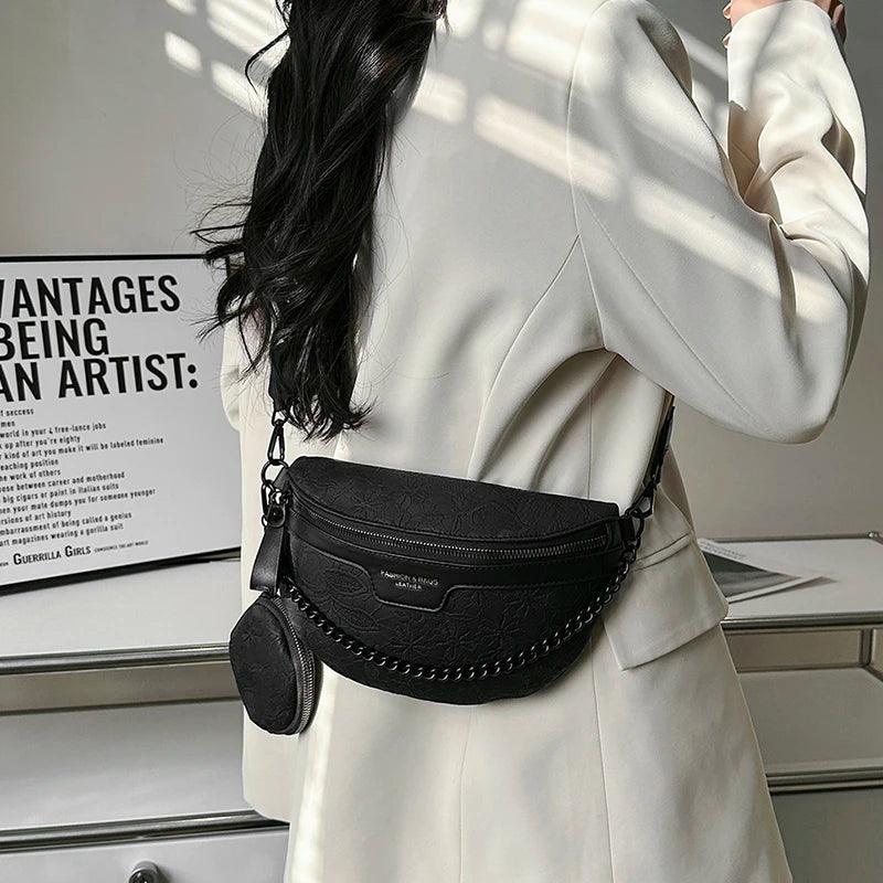 Bolsa Transversal Nouk Preto