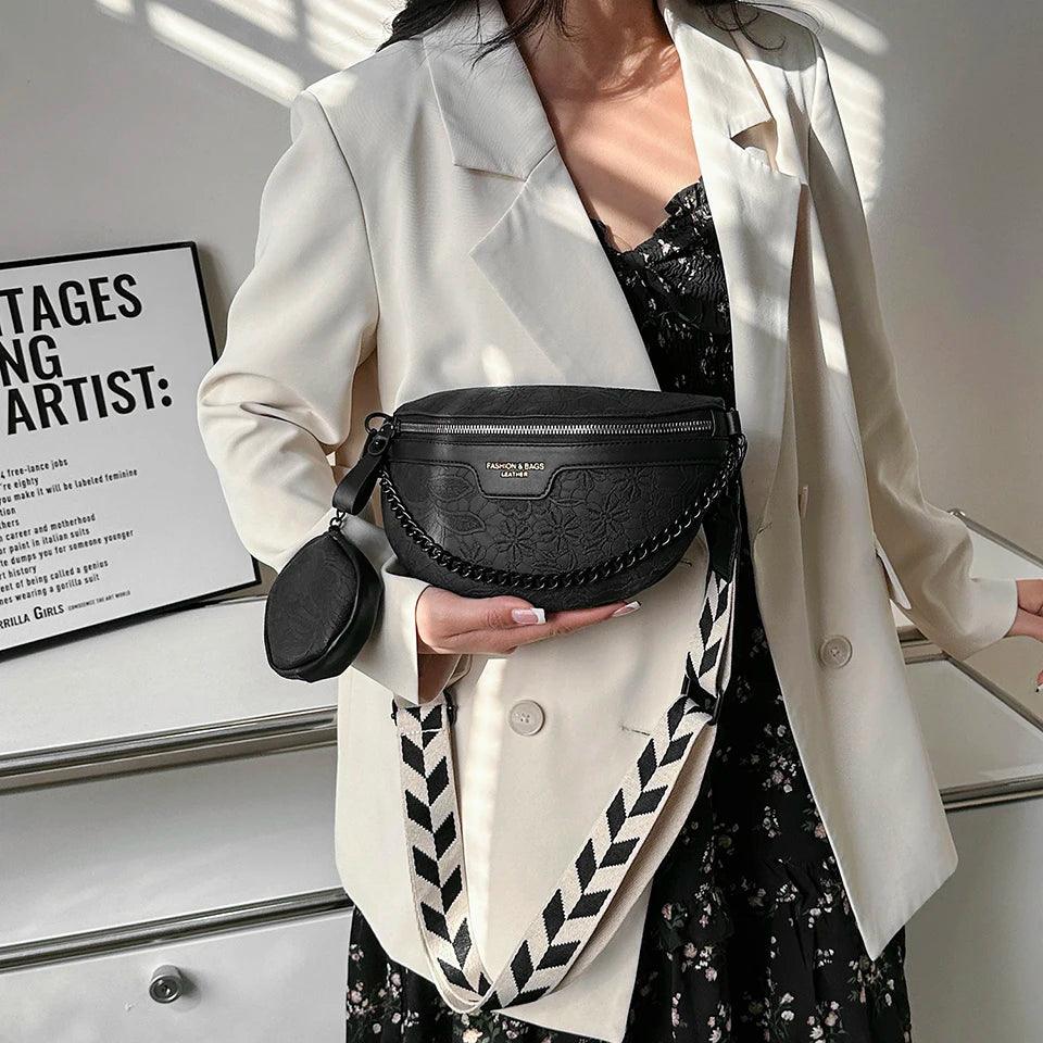 Bolsa Transversal Nouk Preto