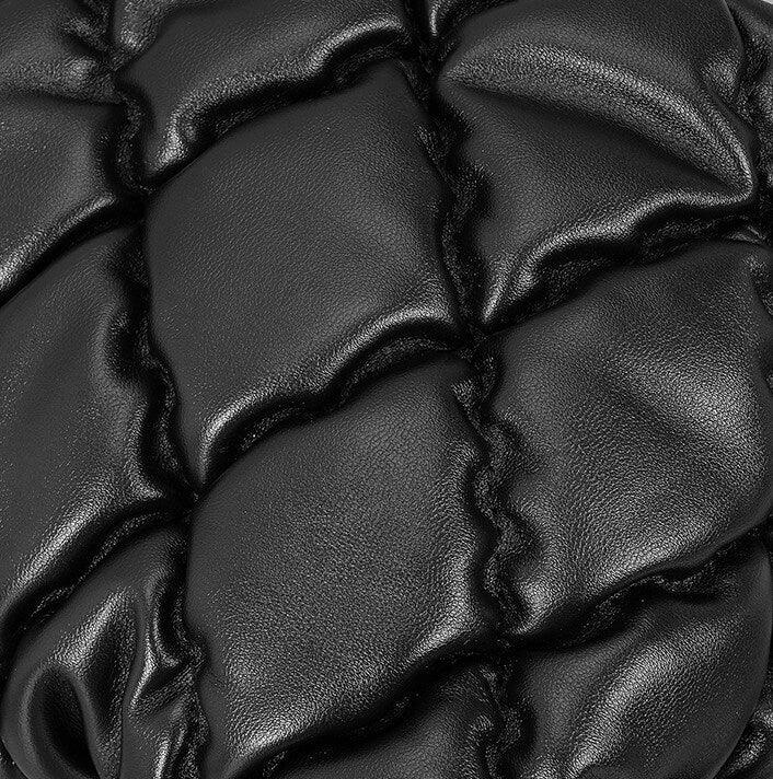 Bolsa de Ombro Acolchoada Ella Preto