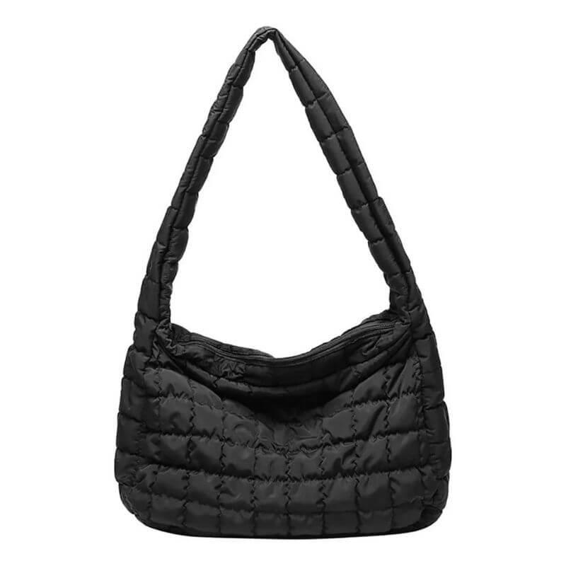 Bolsa de Ombro Acolchoada Rissa Preto