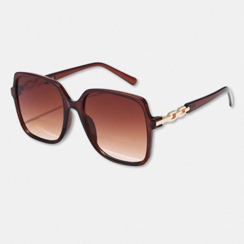 Oculos de Sol Feminino Quadrado Perséfone Marrom