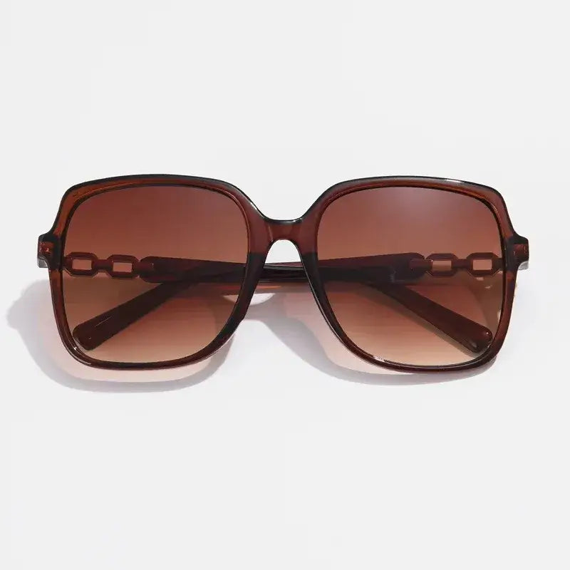 Óculos de Sol Feminino Quadrado Perséfone Marrom