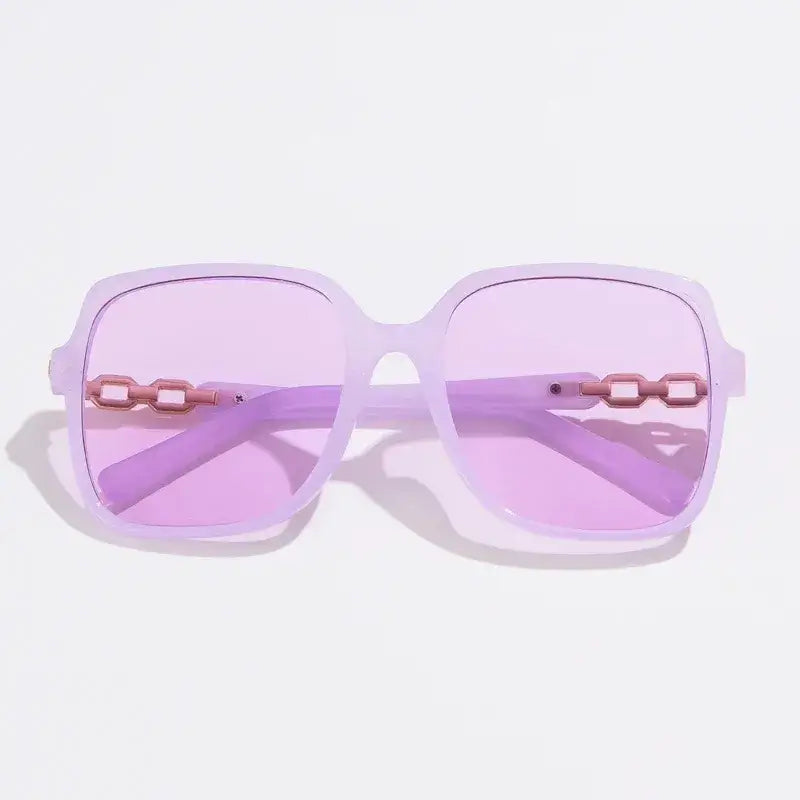 Óculos de Sol Feminino Quadrado Perséfone Roxo