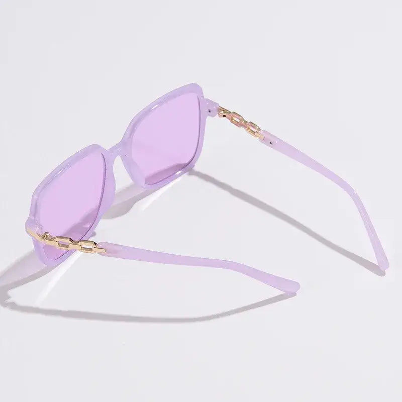 Óculos de Sol Feminino Quadrado Perséfone Roxo