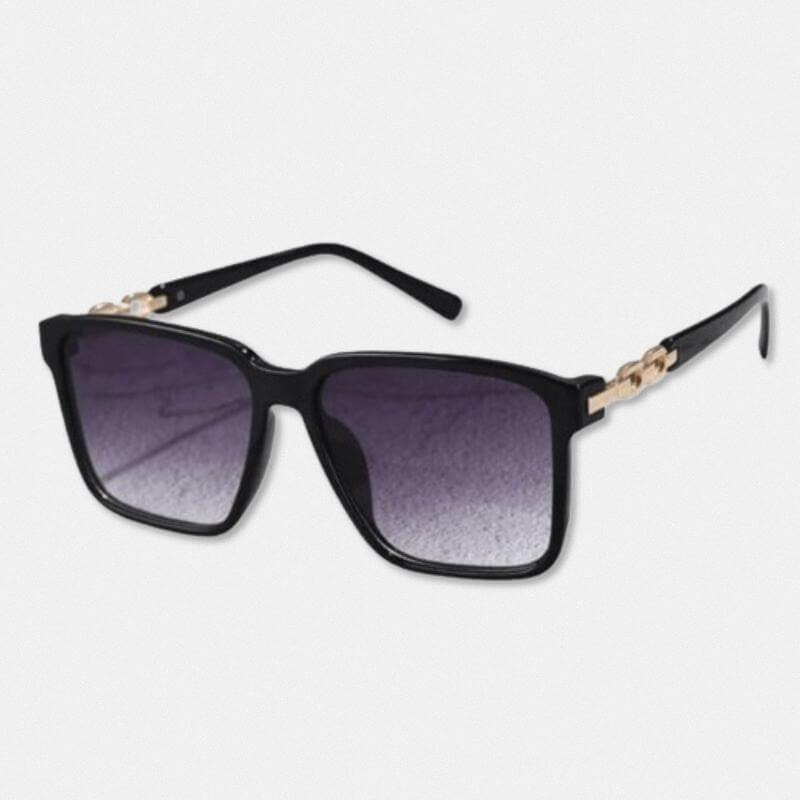 Óculos de Sol Quadrado Feminino Meysi Preto