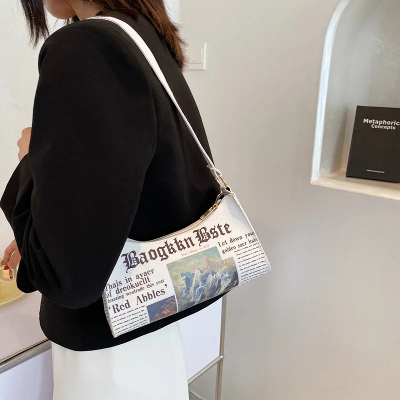 bolsa transversal cinza retro