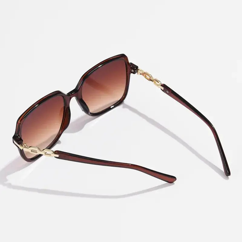 Óculos de Sol Feminino Quadrado Perséfone Marrom