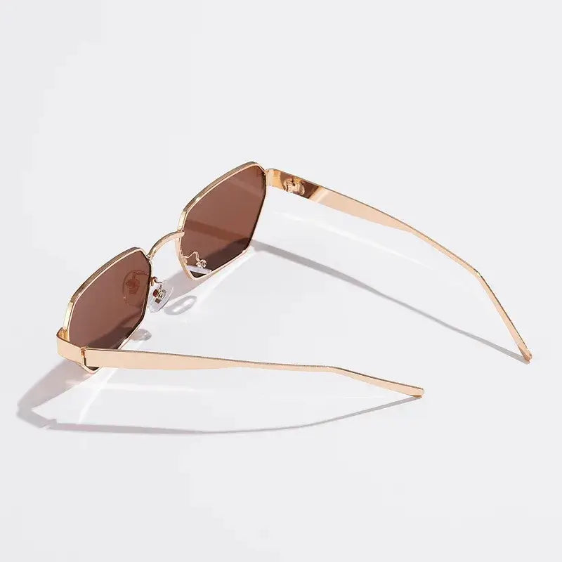 Óculos de Sol Feminino Vintage Romane Marrom