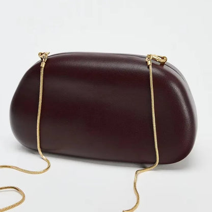 Bolsa Clutch com Alça Philippa Chocolate