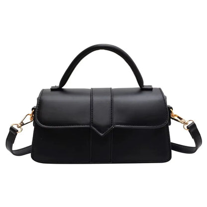 Bolsa Satchel de Couro Monroe Preto