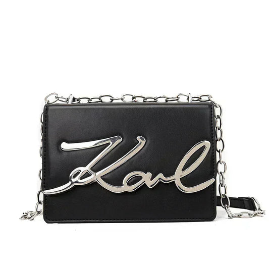 Bolsa tiracolo feminina karl preto