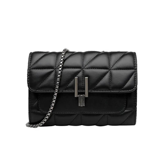 Bolsa Tiracolo com Corrente Griss Preto