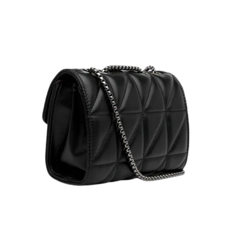 Bolsa Tiracolo com Corrente Griss Preto