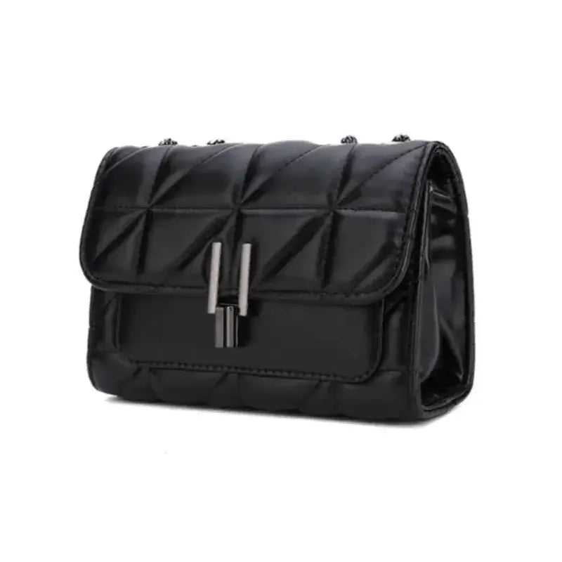 Bolsa Tiracolo com Corrente Griss Preto