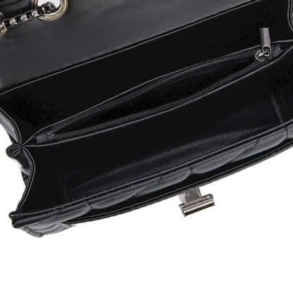 Bolsa Tiracolo com Corrente Griss Preto