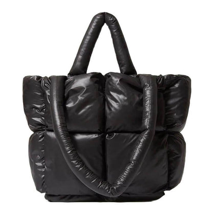 Bolsa Tote Acolchoada Elena Preto