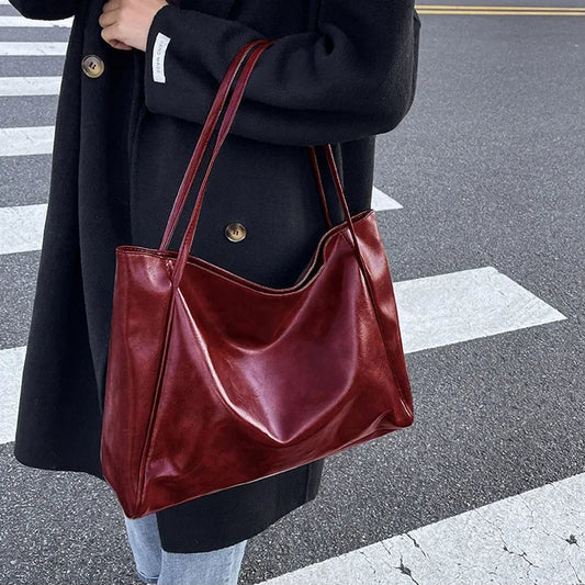 Bolsa Tote Vintage Coraline Vermelho