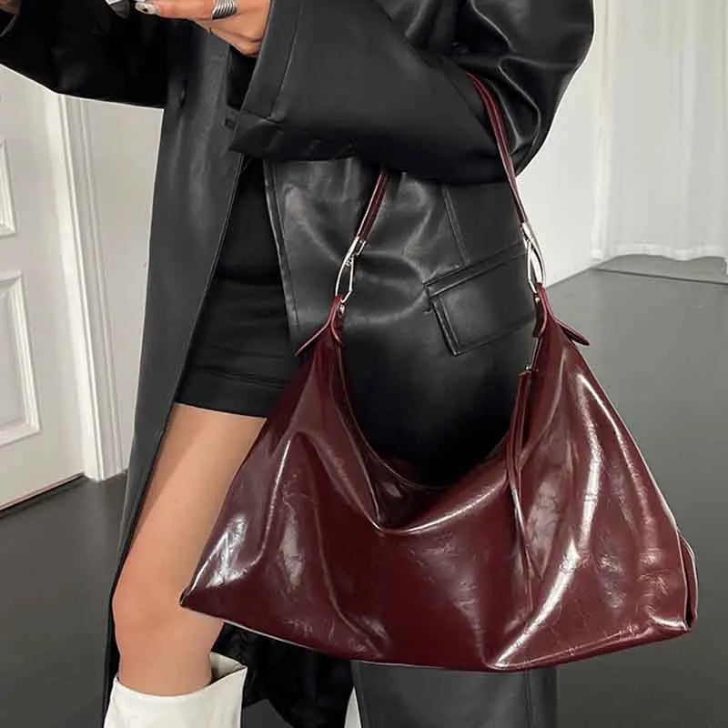 Bolsa Tote Vintage Morgana Vinho