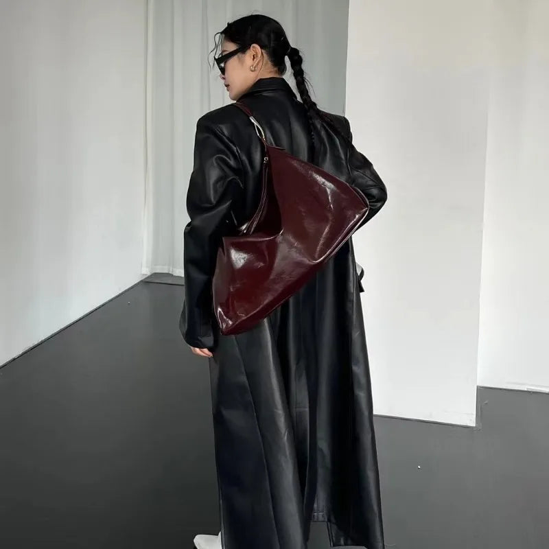 Bolsa Tote Vintage Morgana Vinho