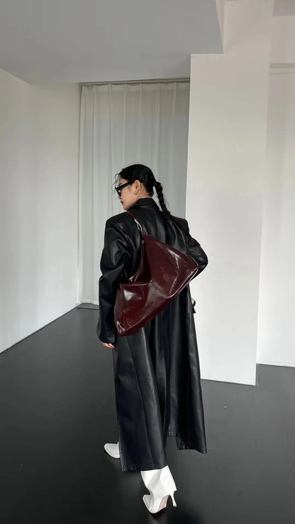 Bolsa Tote Vintage Morgana Vinho