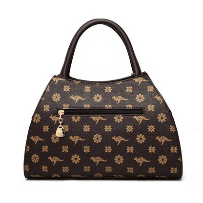 Bolsa Tote de Couro Amelia Cafe