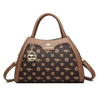 Bolsa Tote de Couro Amelia Marrom