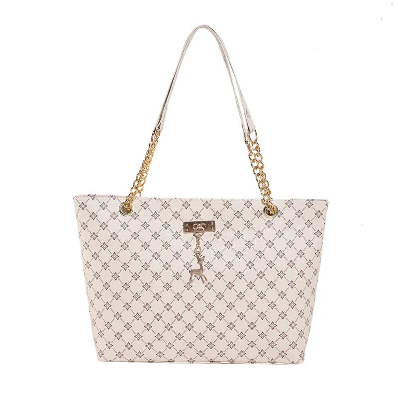 Bolsa Tote Vintage Zoula Branco