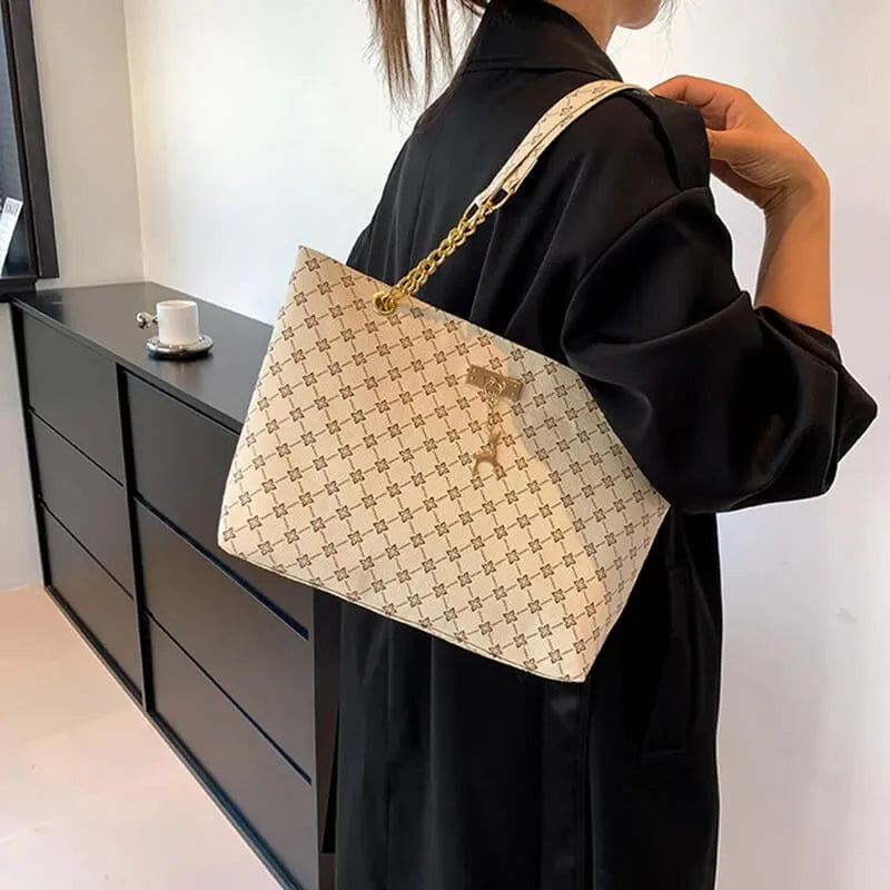 Bolsa Tote Vintage Zoula Branco