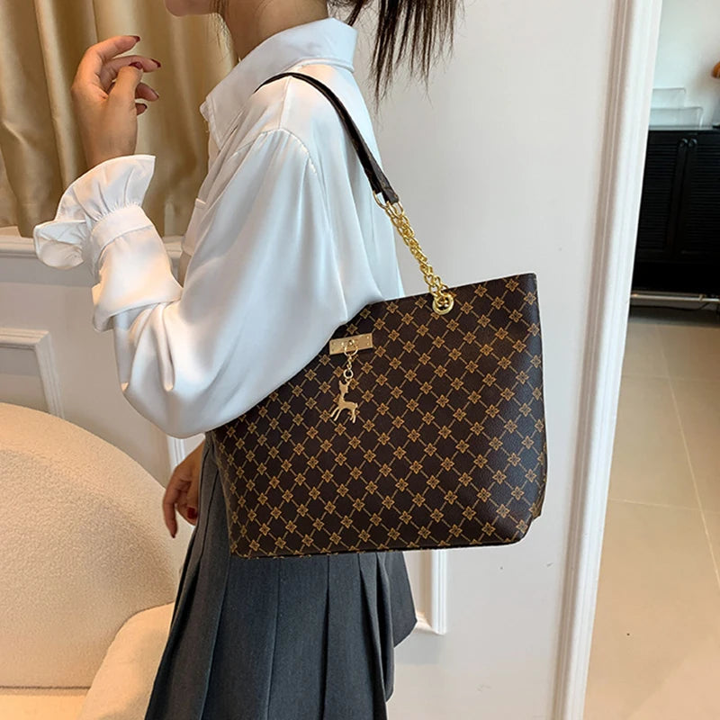 Bolsa Tote Vintage Zoula Café