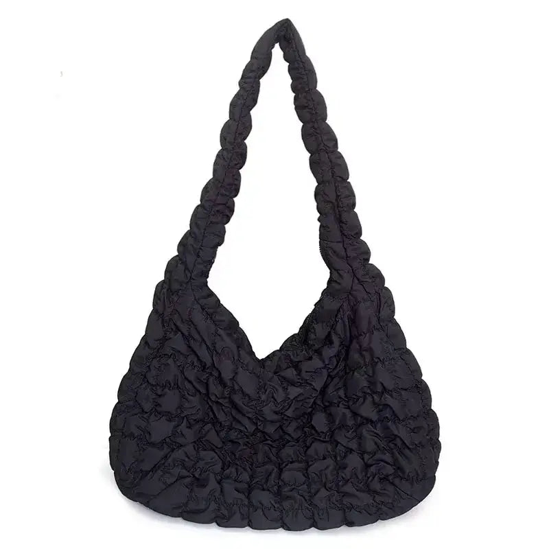 Bolsa de Ombro Acolchoada Feminina Lola Preto
