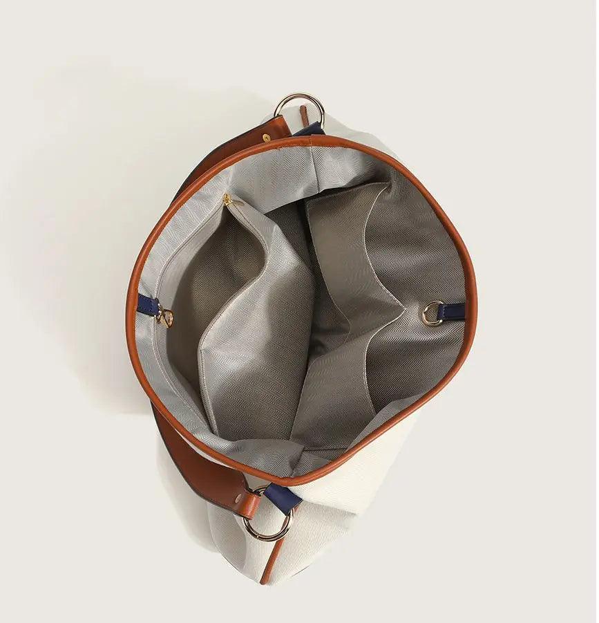 Bolsa de Ombro Feminina Defatti Marfim