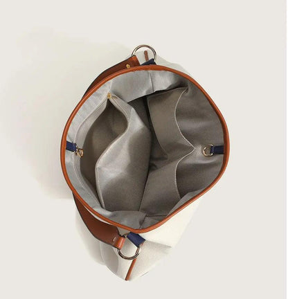 Bolsa de Ombro Feminina Defatti Marfim