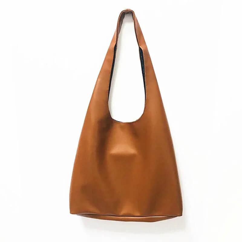 Bolsa de Ombro Vintage Serena Marrom