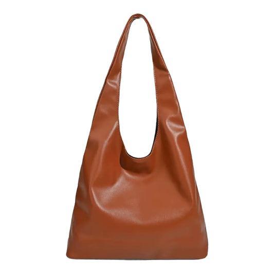 Bolsa de Ombro Vintage Serena Marrom