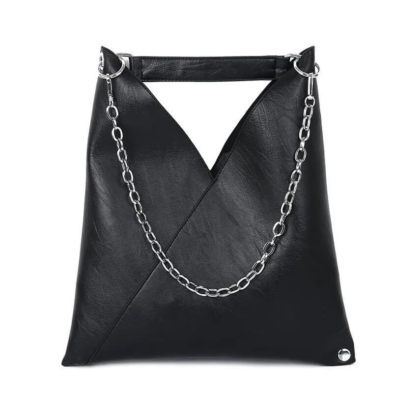 Bolsa de Ombro com Corrente Alure Preto