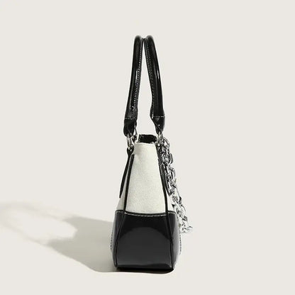 Bolsa de Ombro com Corrente Urvi Branco