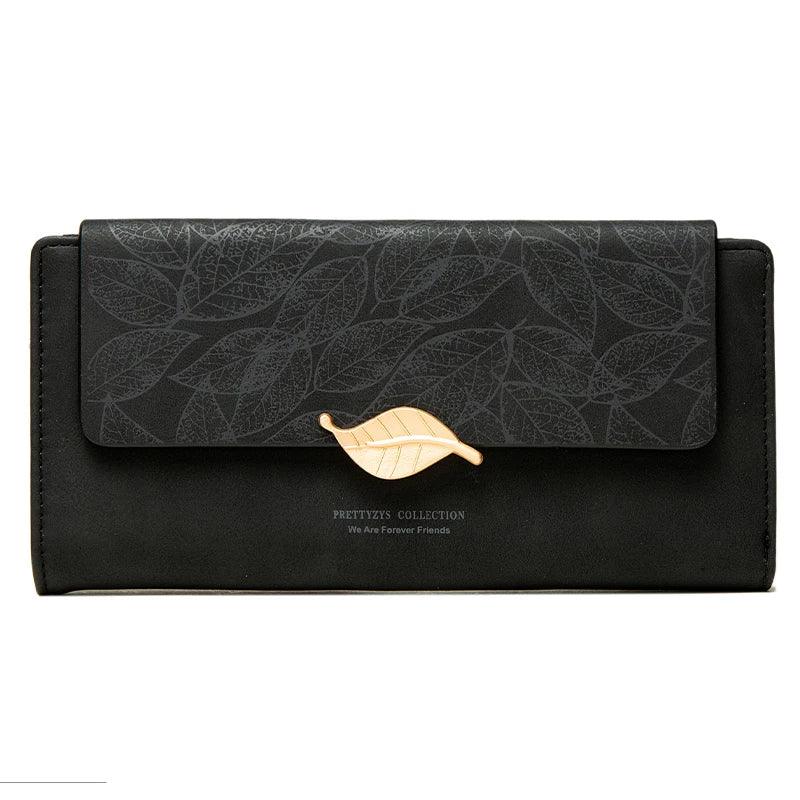 Carteira Feminina Foliage Preto