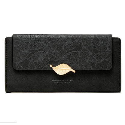 Carteira Feminina Foliage Preto
