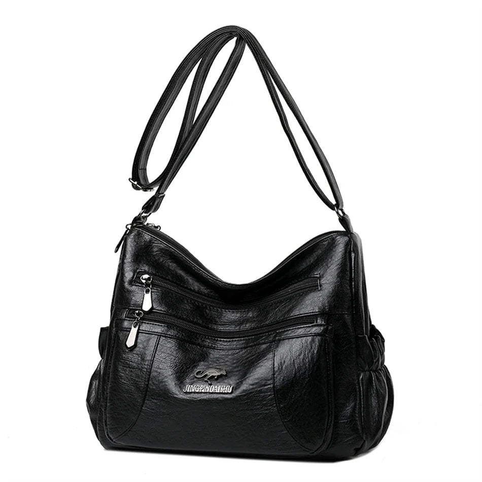 Bolsa Tiracolo de Couro Daish