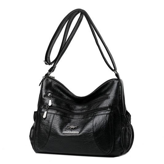 Bolsa Tiracolo de Couro Daish